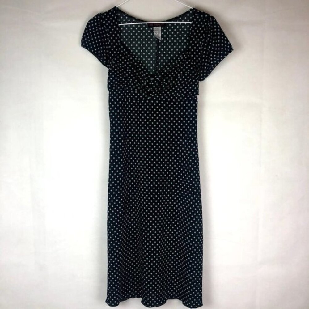 𝅺POLKA Dot Midi Dress M